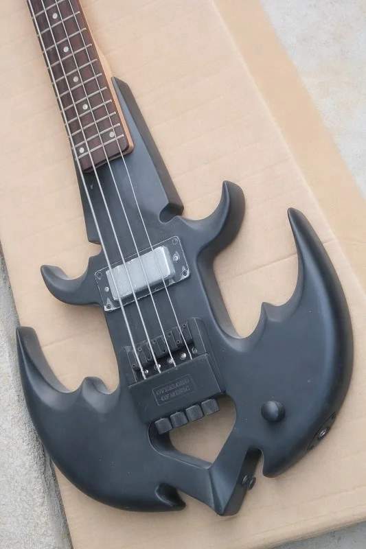 Weifang Rebon 4 string nice shape headless electric bass guitar