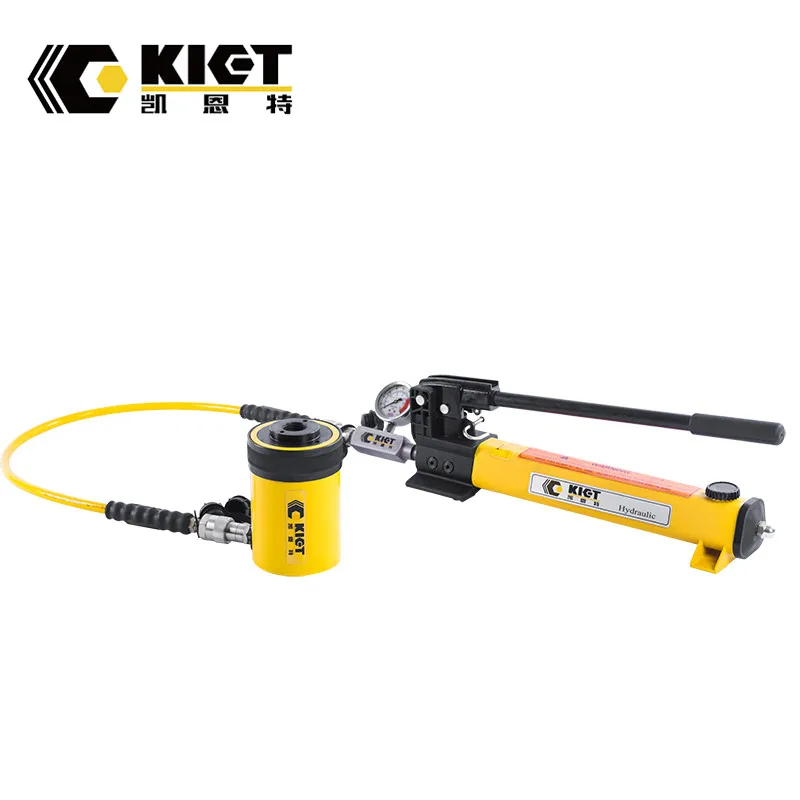 Single Acting Hollow Plunger Hydraulic Piston Press Jack