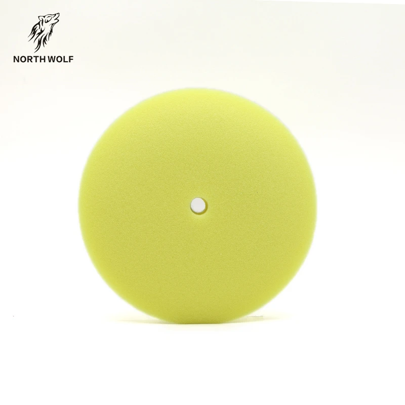 North Wolf Polishing Pad Car Detailing Curved Back Foam Buffing Pad Auto Car Care Polishing Pad