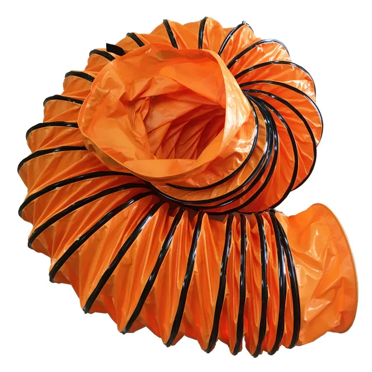 all kinds of durable flame retardant PVC ventilation flexible spiral air duct hose