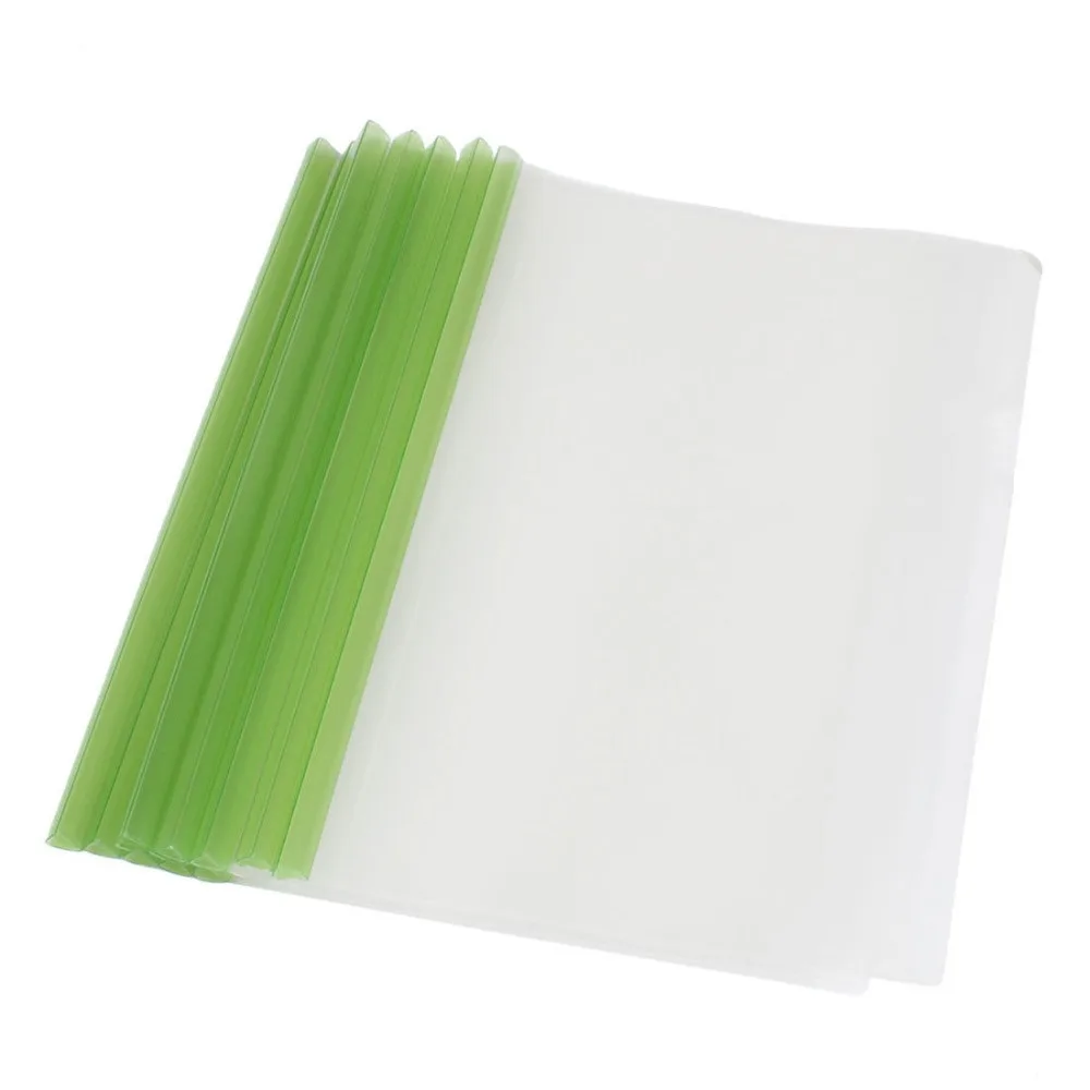 Лидер продаж, пластиковый держатель для документов формата А4 с индивидуальной печатью, скользящий зажим из ПВХ, папка для файлов