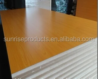 
melamine laminated MDF in 17mm pallet packing for Iraq market 