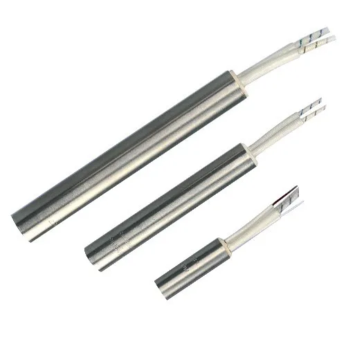 320W/400W/500W Single Head Heating Tube Electric Cartridge Heater Element for Molding 10x125mm 110V/220V/380V