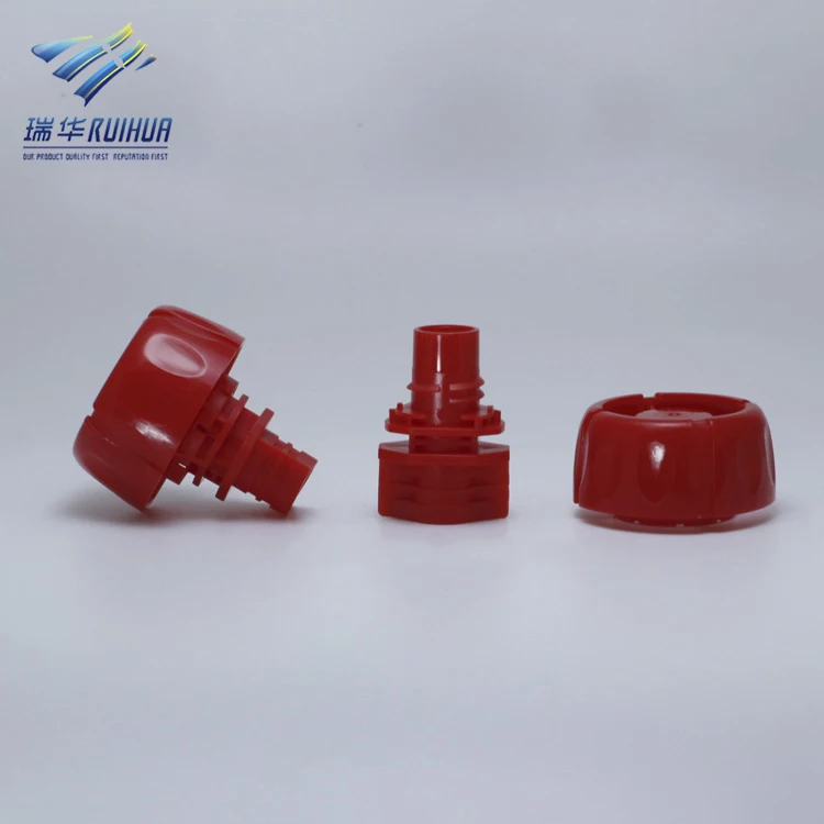 Recyclable PE material pouch 8.6mm plastic sealed at low temperature spout with cap