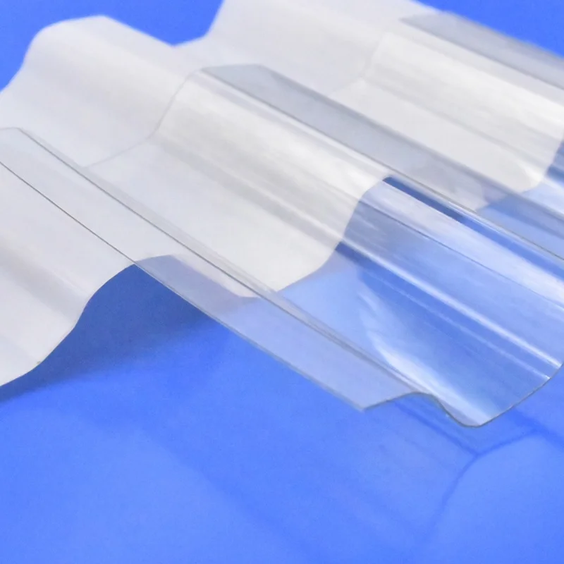 Factory 1.2mm thick fixing clear corrugated sheet polycarbonate roof sheeting