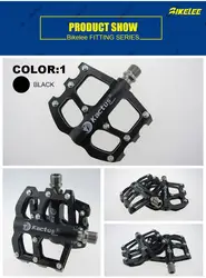 KACTUS TECH Titanium Axle Bicycle Pedal Anti-slip Ultralight CNC MTB Bike Pedal Sealed 6 Sealed Bearing Pedals BMX Accessories