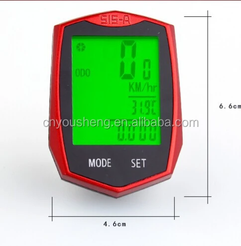 best bicycle accessories magnetic cycling speed meter exercise bike computer