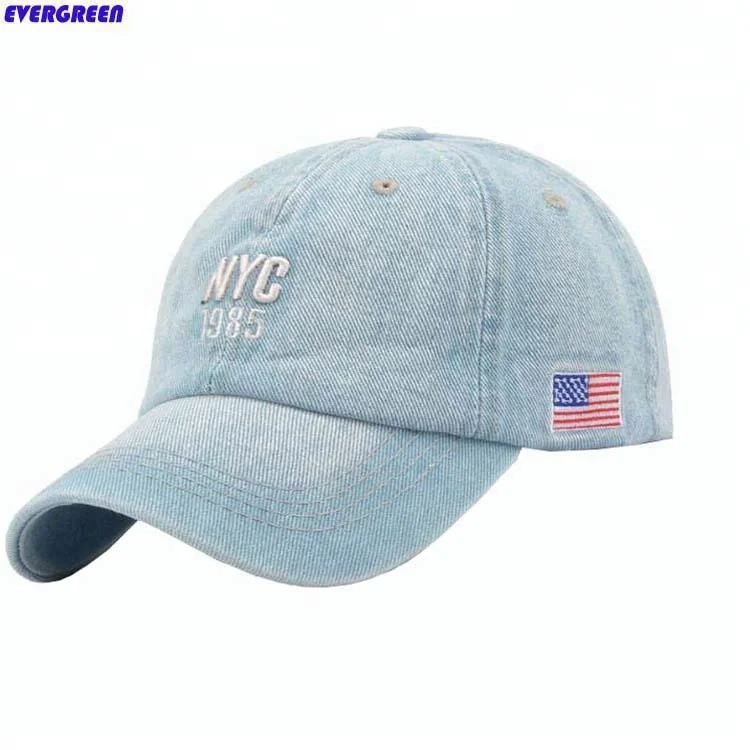 
High quality baseball cap ny jeans cap 