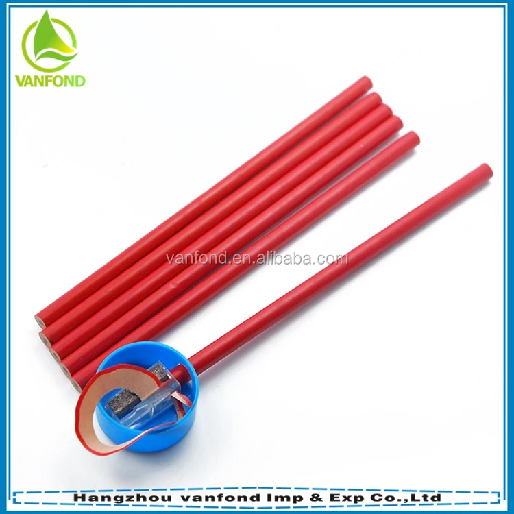 7 дюйм(ов) HB ведущий деревянные круглый карпентер карандаши с собственный логотип