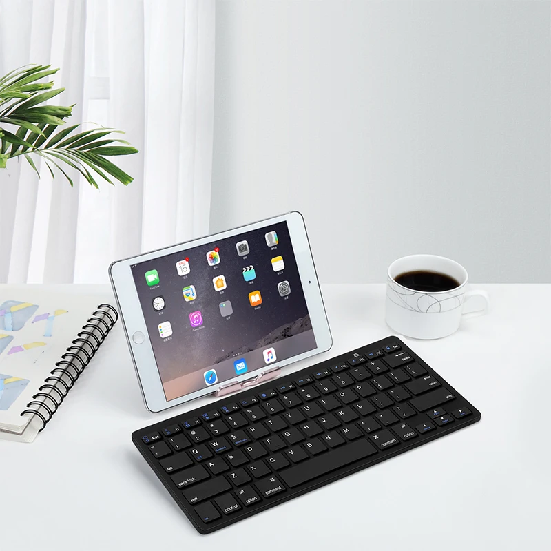 
BUBM 3 System Multimedia Scissor Laptop Tablet Computer Wireless Keyboard for Phone 