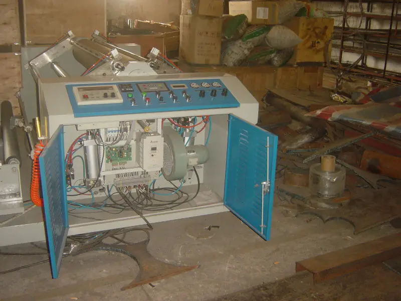 
rewinding & slitting machine for BOPP film from 6 microns to 60 microns 