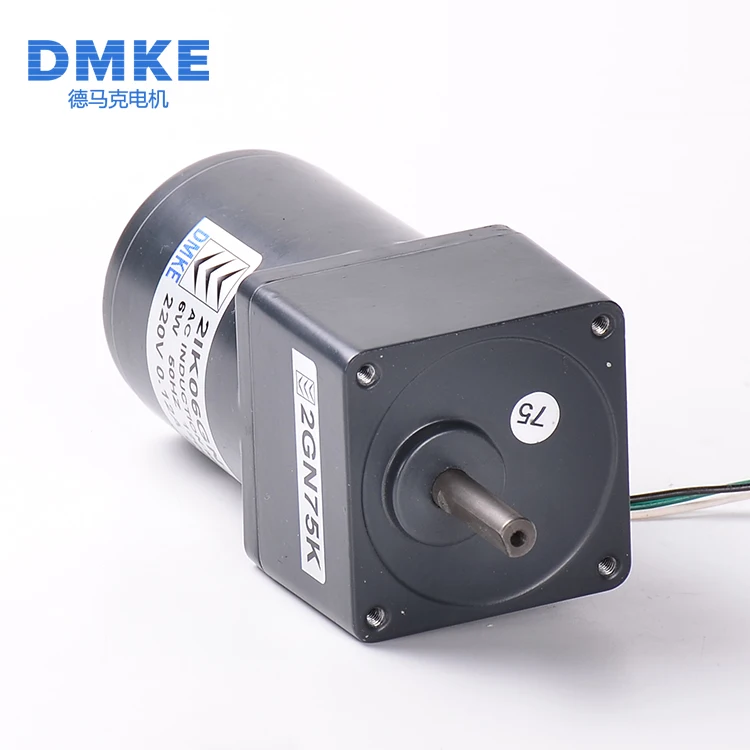 Оптовая продажа трехфазный 50 Гц передач асинхронный двигатель переменного тока 220 В 6 Вт