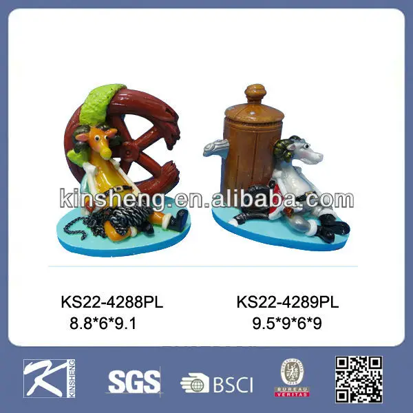 2015 символ нового года смолы овец украшения сувенир 2 задницу