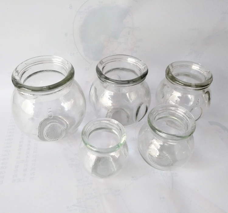 Traditional Chinese Medical glass cupping cups fire cups