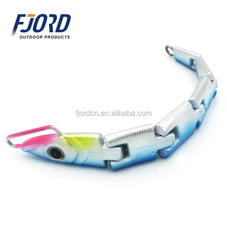 FJORD 150g 200g 250g 300g 400g 6 Sections slow Jigging Lures Metal jig Mulit Jointed Section Fishing Lures