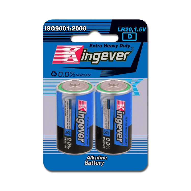 Top Quality super power lr20 1.5V d size carbon Zinc alkaline battery