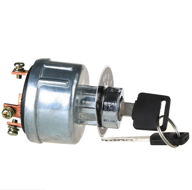 Переключатель зажигания JK290A с предварительным нагревом, переключатель зажигания для автомобилей, сельскохозяйственных автомобилей и сельскохозяйственной техники, инженерное транспортное средство