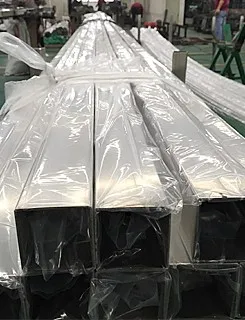 box pipe hollow section 200 300 400 series stainless steel square pipe