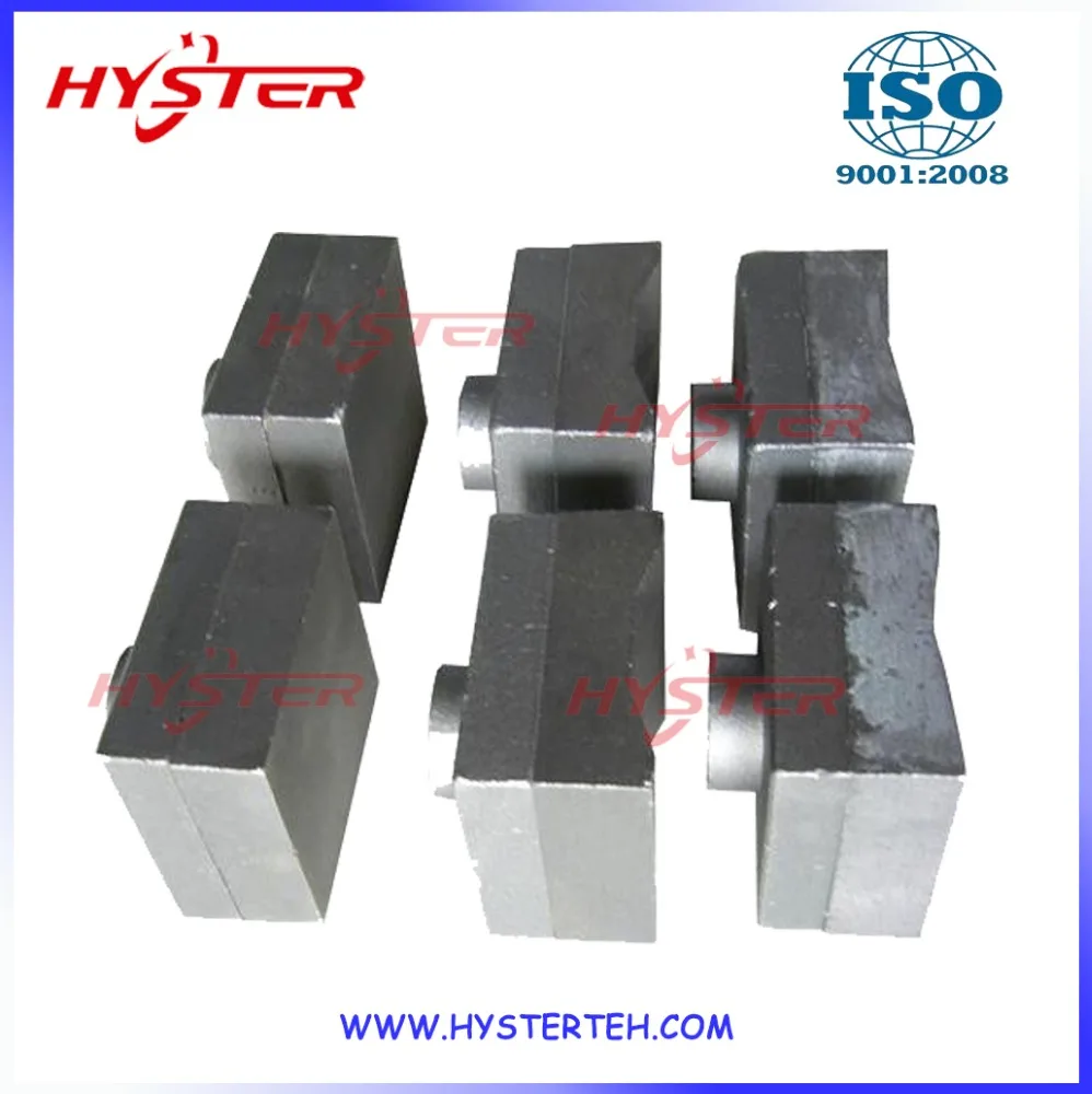 700BHN Bimetallic Shredder Hammer Tips for Sugar Mill