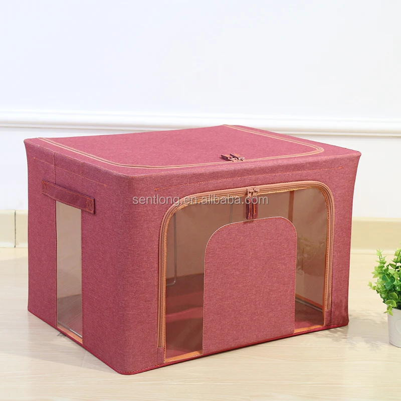 
Beautiful boxes for storage 600D oxford fabric foldable storage box 