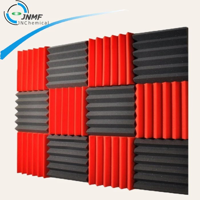 High quality sound reducing noise insulation foam for recording studio and manufacturing facilities