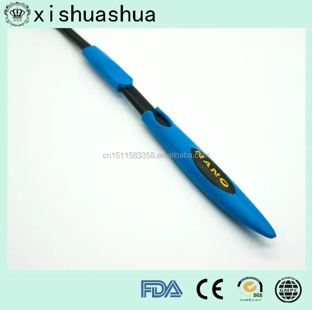 Smart silicone adult dupont tynex nylon toothbrush