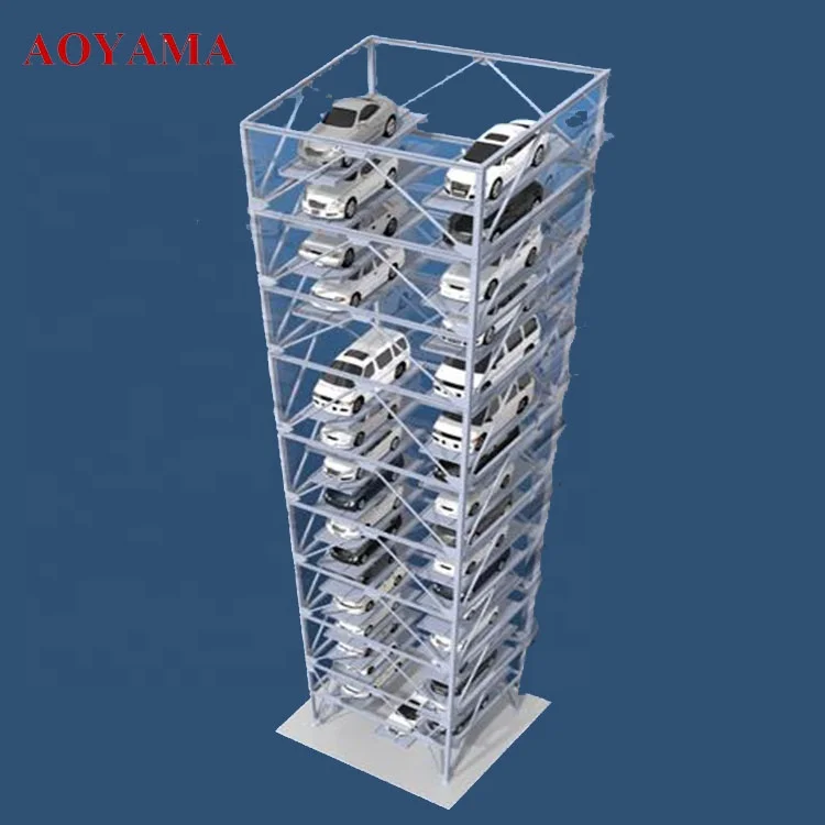 PCS Smart Auto Tower Type Parking System, Intelligent Stereo tower mechanical smart parking lift