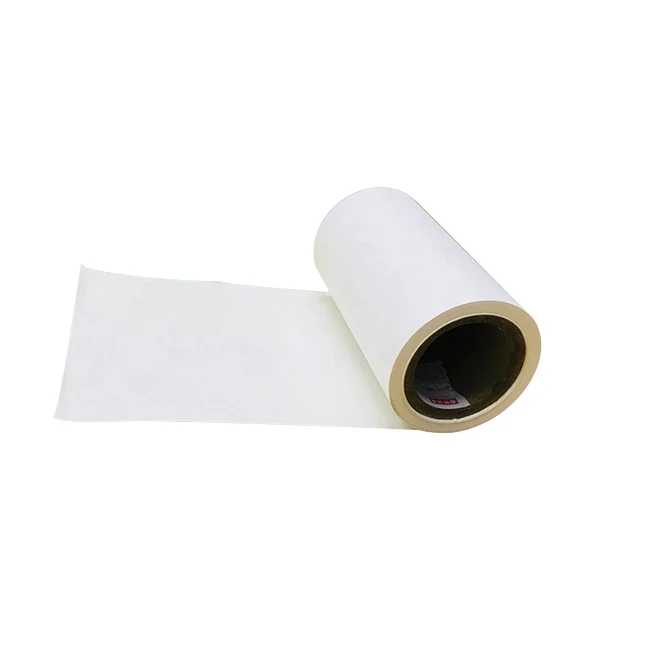 China Factory  White Silicone Coated Kraft Roll Release Paper