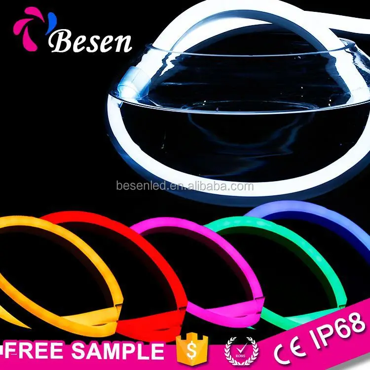 220v Light 240 Rgb Dip Crystal 12v Ip68 5050 24v High Quality Colorful Pixel Led Neon Flex