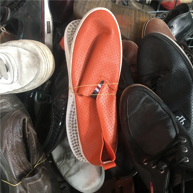 Hangzhou factory sale warehouse Second Hand Shoes in bulk price