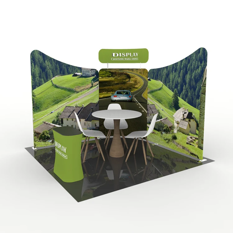 Hot sale new customized size display 3x3 exhibition booth solution