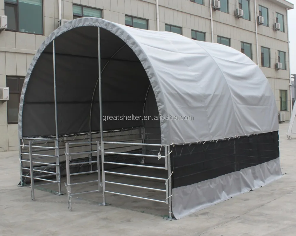 Купольный портативный сборный временный контрольный сарай для