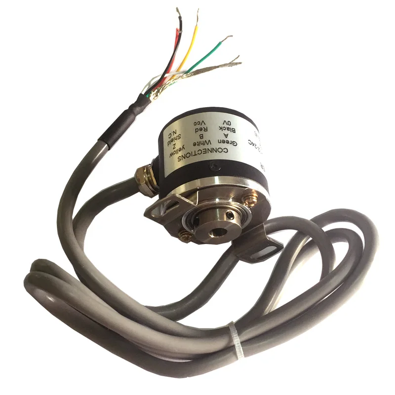 IBEST IHC3806 6 мм 8 мм 1000 2000 2500 PPR 5 в 12 В 24 В полуполый вал инкрементный оптический мотор Поворотный энкодер