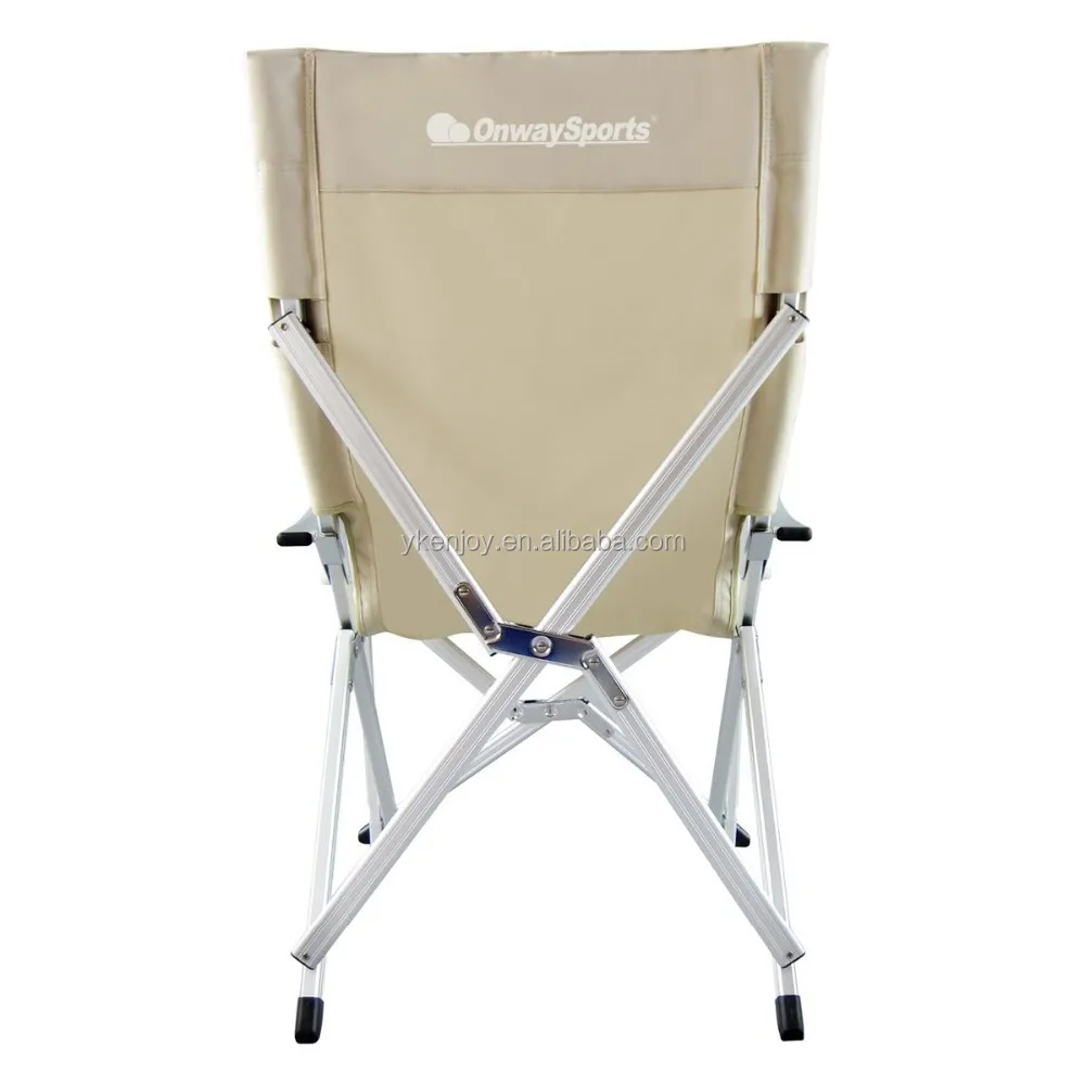 Lightweight portable handbag lawn chairs deck outdoor high back camping chair folding camping chair