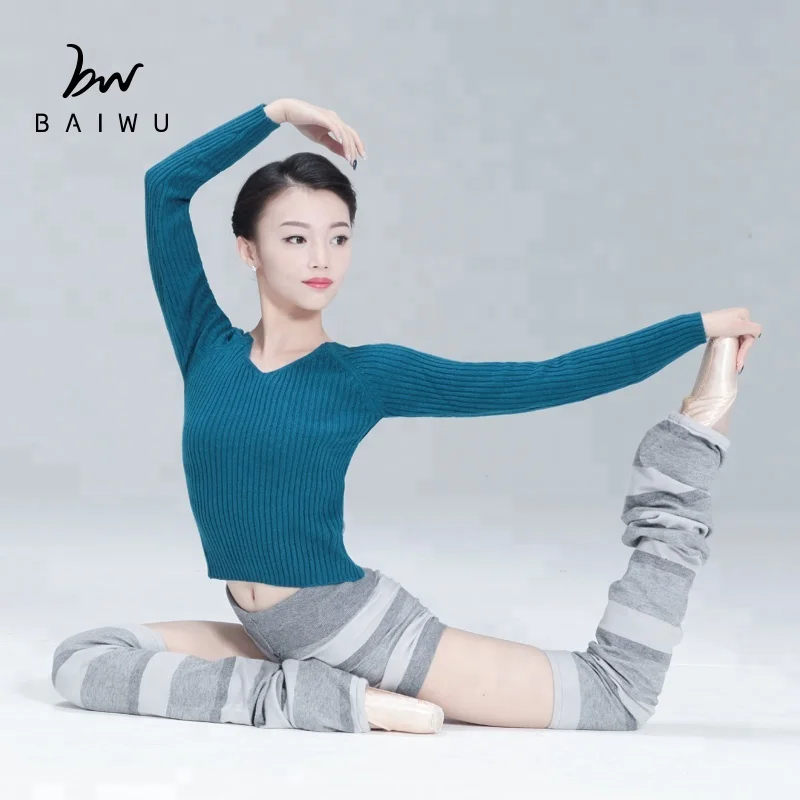 117146018 High Quality Ballet Long Dance Leg Warmers