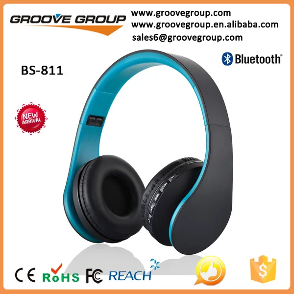 4 in 1 AAA Quality Folding Wireless Micphone FM Radio TF Card Bluetooth Earphone