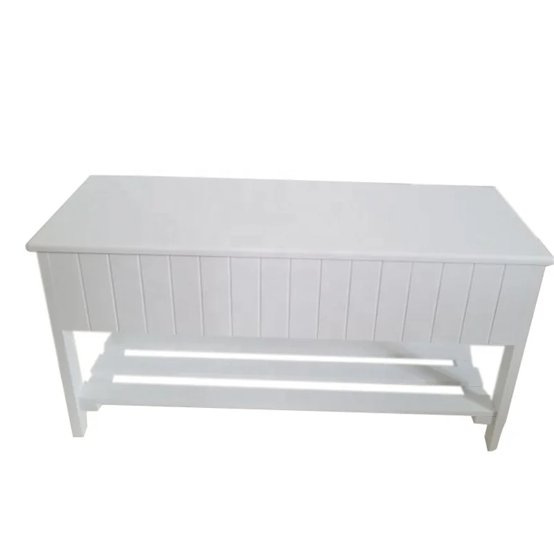 MDF shoe organizer pine wood white storage bench rack