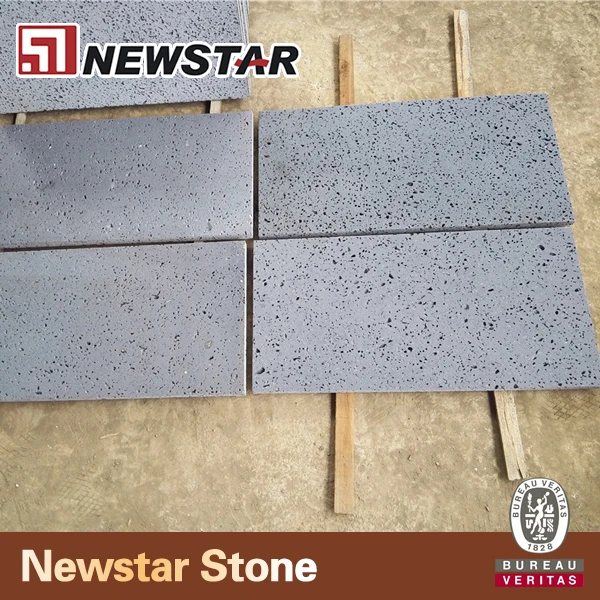 60X60 honed lava rock tile bali lava stone