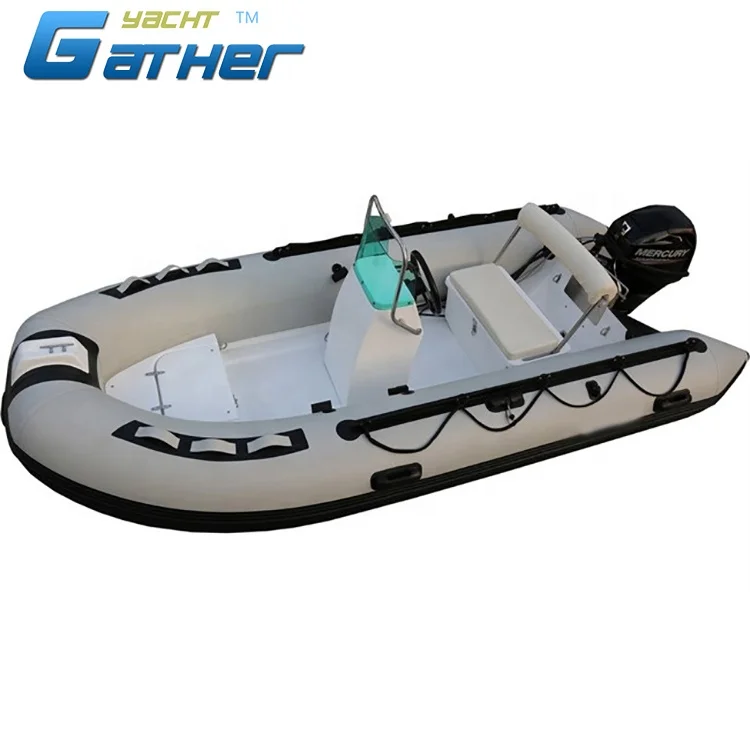 HOT SALE New fishing rib boat/rigid inflatable boat for sale from gather sport yacht factory