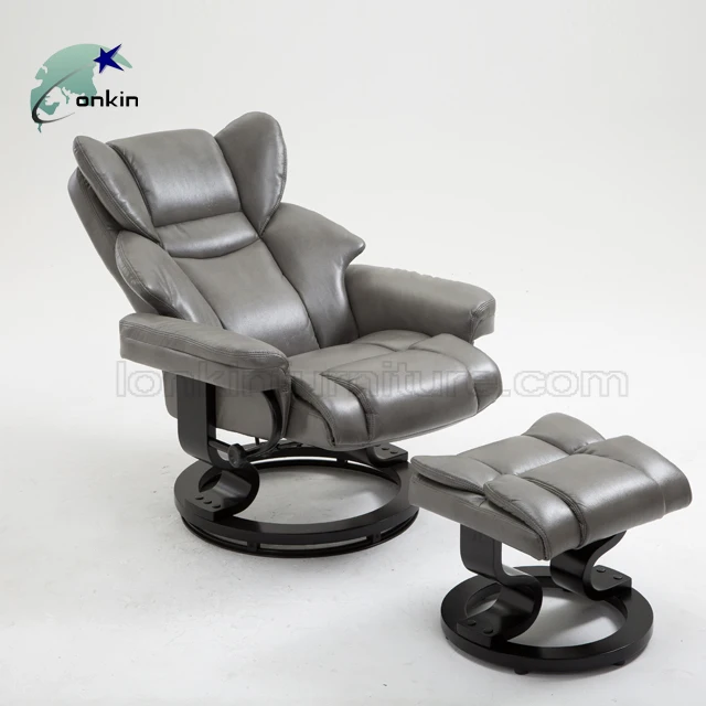 High End Recliner Sofa with Ottoman Leather Recliner Chair Recliner Sofa