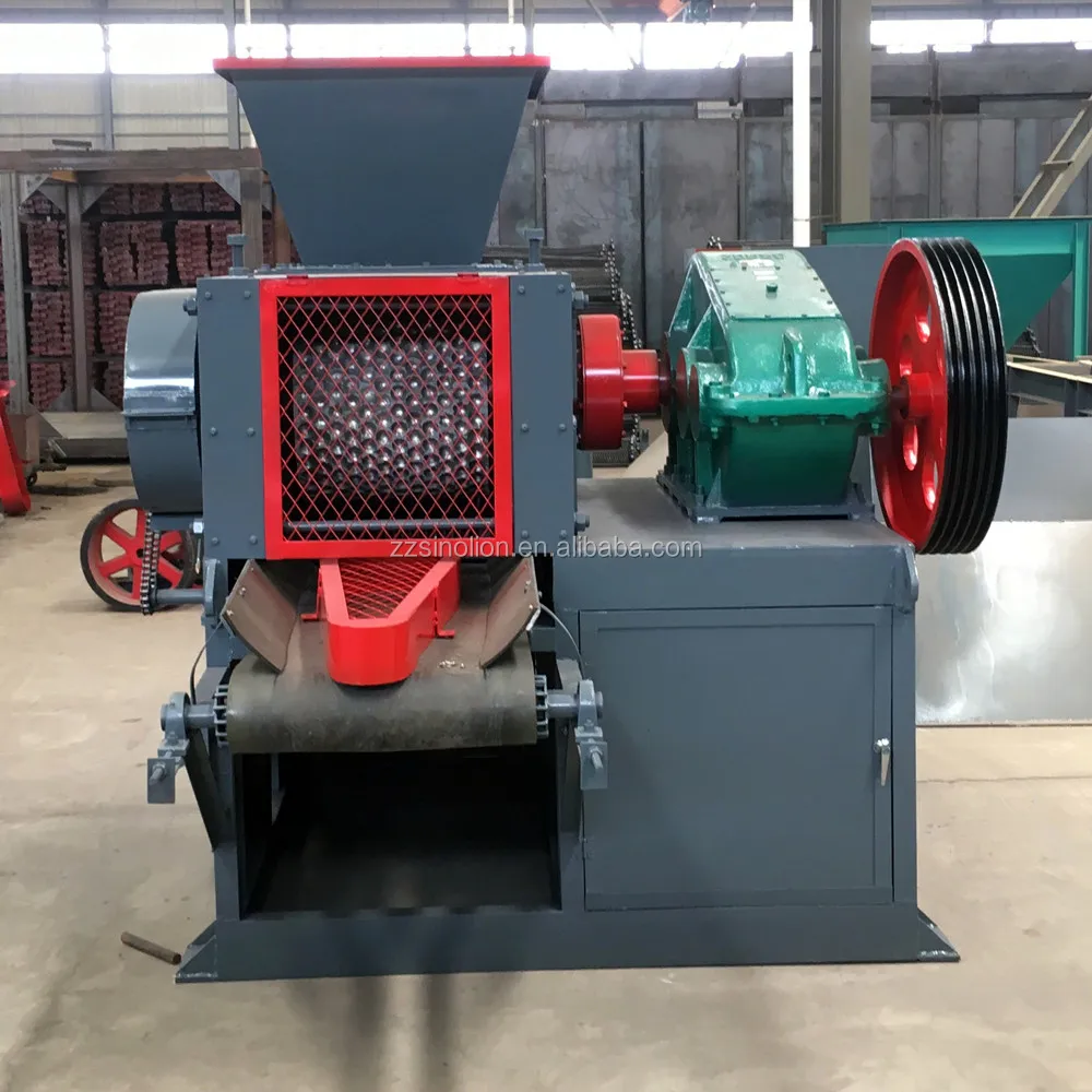 
XM-650 briquette press machine briquetting coal charcoal coke carbon black iron metal mineral powder fines breeze to briquette 