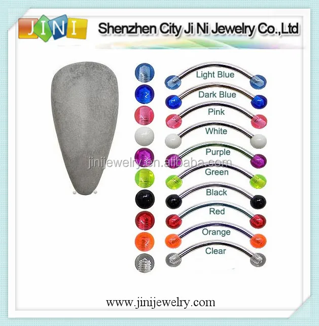 snake eye tongue rings