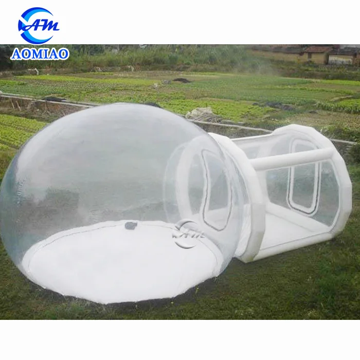 Большой надувной воздушный шар Igloo прозрачная палатка для активного