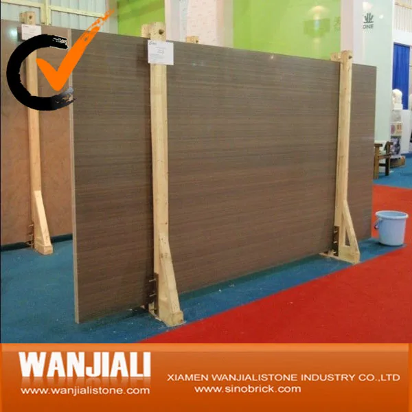 
Coffee Brown Wooden Sandstone Slabs 