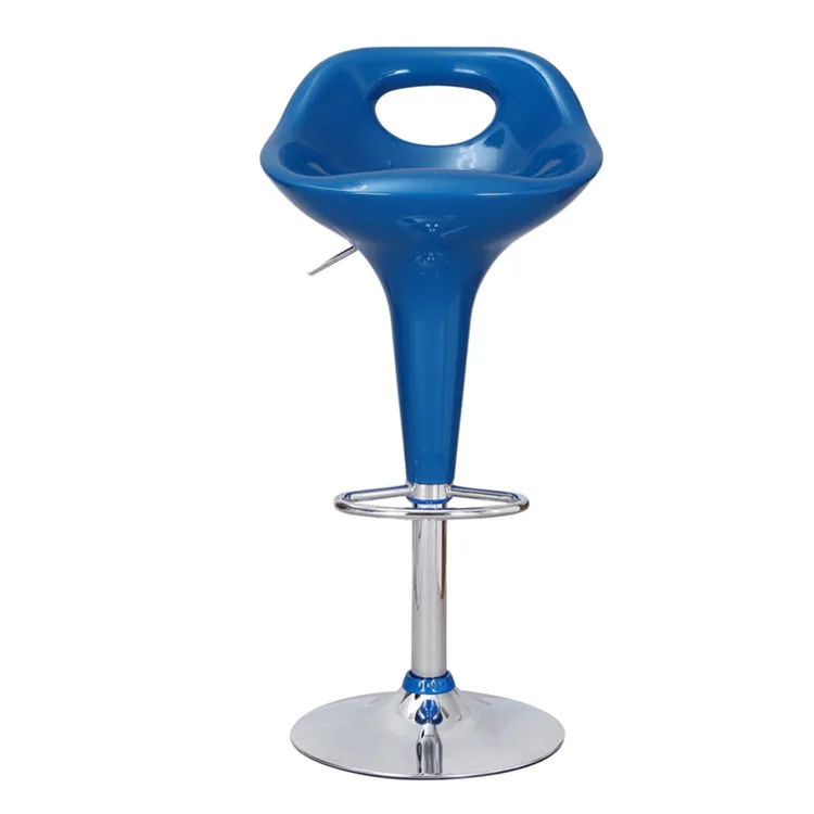 Guyou Bar Stools Design Swivel Plastic Modern Bar Furniture Bar Club Commercial Furniture Chrome Base Adjustable 100pieces
