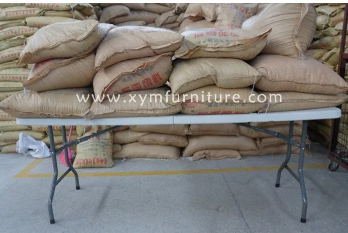 Rectangular portable folding table and chair set high quality for picnic