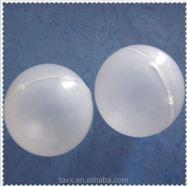 10mm-100mm large white cheap hollow plastic balls