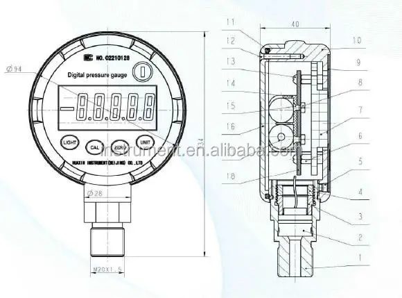 Digital Pressure Gauge