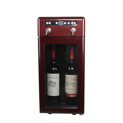 OEM  wine cooler freezer automatic wine dispenser 2 bottles