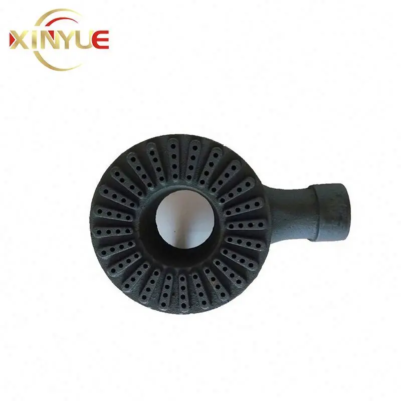 Adopt professional cast iron technology Commercial portable gas stove cast iron bunner with pan supprort
